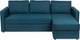 Миниатюра изображения товара Диван угловой Mio Tesoro Тилаус короткий подлокотник (Turquoise)