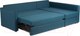 Миниатюра изображения товара Диван угловой Mio Tesoro Тилаус длинный подлокотник (Turquoise)