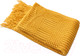 Миниатюра изображения товара Плед Dalian 108545521 (горчичный)