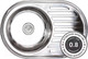 Миниатюра изображения товара Мойка кухонная AKS Овальная 77x50 (полированная)