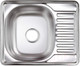 Миниатюра изображения товара Мойка кухонная AKS Прямоугольная 58x48 (полированная)
