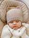 Миниатюра изображения товара Шапочка для малышей Amarobaby Pure Love Teddy / AB-OD22-PLTe16/03-42 (бежевый, р. 42-44)
