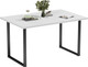 Миниатюра изображения товара Обеденный стол Soma Tako 120x66 (белый/черный)