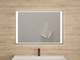 Миниатюра изображения товара Зеркало Style Line Лайт 02 с LED-подсветкой 100x70 (без подогрева)