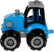 Миниатюра изображения товара Игрушка-конструктор Город мастеров С отверткой синий трактор / 42011-ZH