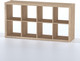 Миниатюра изображения товара Стеллаж Mio Tesoro Фора 8 (дуб беленый)