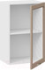 Миниатюра изображения товара Шкаф навесной для кухни ТриЯ Бьянка 1В45С (белый/дуб кофе)