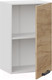 Миниатюра изображения товара Шкаф навесной для кухни ТриЯ Детройт 1В45 (белый/дуб крафт золотой)
