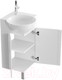 Миниатюра изображения товара Тумба с умывальником Aqwella Porto POR0104WW