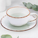 Миниатюра изображения товара Чашка с блюдцем Elan Gallery Кантри / 760063 (голубой)