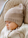 Миниатюра изображения товара Шапочка для малышей Amarobaby Pure Love Teddy / AB-OD22-PLTe16/03-44 (бежевый, р.44-46)