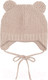Миниатюра изображения товара Шапочка для малышей Amarobaby Pure Love Teddy / AB-OD22-PLTe16/03-44 (бежевый, р.44-46)