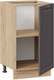 Миниатюра изображения товара Шкаф-стол кухонный ТриЯ Лина 1Н45 (дуб крафт золотой/графит)
