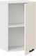 Миниатюра изображения товара Шкаф навесной для кухни ТриЯ Лорас 1В45 (белый/холст брюле)