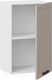 Миниатюра изображения товара Шкаф навесной для кухни ТриЯ Лорас 1В45 (белый/холст латте)