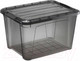 Миниатюра изображения товара Ящик для хранения Idea М2337 (черный прозрачный)