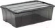 Миниатюра изображения товара Ящик для хранения Idea М2338 (черный прозрачный)