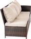 Миниатюра изображения товара Комплект садовой мебели Sundays Santorini SFS 019 (бежевые подушки)