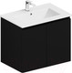 Миниатюра изображения товара Тумба с умывальником ЗОВ Монови 60 / M60LG0LG-OL60 (антрацит)
