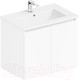 Миниатюра изображения товара Тумба с умывальником ЗОВ Монови 80 / M80LW0LW-OL80 (белый)