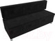 Миниатюра изображения товара Скамья кухонная мягкая Лига Диванов Стайл / 111644 (велюр черный)