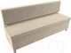 Миниатюра изображения товара Скамья кухонная мягкая Лига Диванов Стайл / 114499 (микровельвет бежевый)