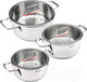 Миниатюра изображения товара Набор кастрюль TalleR TR-17270