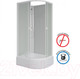 Миниатюра изображения товара Душевая кабина Niagara Promo P100/80/26L/MT/BK 100x80x195