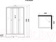 Миниатюра изображения товара Душевая кабина Niagara Promo P100/26Q/MT 100x100x215