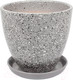 Миниатюра изображения товара Вазон Вещицы Терраццо BH-91-2 (серый)