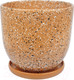 Миниатюра изображения товара Вазон Вещицы Терраццо BH-92-3 (терракотовый)