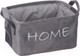 Миниатюра изображения товара Корзина Handy Home Велюр 250x190x140 / LIS-10 M (серый)