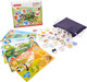 Миниатюра изображения товара Развивающая игра Baby Toys С деревянными фишками. Кто где живет? / 04925