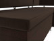 Миниатюра изображения товара Уголок кухонный мягкий Лига Диванов Стайл правый / 114522 (микровельвет коричневый)