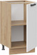Миниатюра изображения товара Шкаф-стол кухонный ТриЯ Детройт 1Н45 исп.2 (дуб крафт золотой/белый глянец)