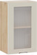 Миниатюра изображения товара Шкаф навесной для кухни ТриЯ Кимберли 1В45С (дуб крафт золотой/крем)