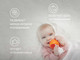 Миниатюра изображения товара Прорезыватель для зубов ROXY-KIDS Грибочек с держателем в футляре / RST-001-O