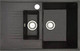 Миниатюра изображения товара Мойка кухонная со смесителем БелЭворс Forma R + смеситель W74004-2 + дозатор L405F (черный)