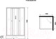Миниатюра изображения товара Душевая кабина Niagara Promo P100/26Q/MT/BK 100x100x195