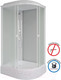 Миниатюра изображения товара Душевая кабина Niagara Promo P100/80/26L/MT 100x80x215