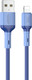 Миниатюра изображения товара Кабель Hoco X65 AM-8pin-Lightning (1м, синий)