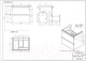 Миниатюра изображения товара Тумба с умывальником Cersanit Moduo 60 + AM.PM Gem F90A02100