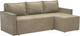 Миниатюра изображения товара Диван угловой Комфорт-S Берта (велюр бежевый)