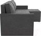 Миниатюра изображения товара Диван угловой Комфорт-S Берта (велюр серый)