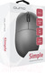 Миниатюра изображения товара Мышь Qumo Simple Office M92 / Q42233 (серый)