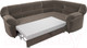 Миниатюра изображения товара Диван угловой Лига Диванов Карнелла правый (велюр коричневый)