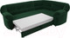 Миниатюра изображения товара Диван угловой Лига Диванов Карнелла правый (велюр зеленый)
