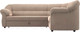 Миниатюра изображения товара Диван угловой Лига Диванов Карнелла правый (велюр бежевый)