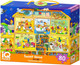 Миниатюра изображения товара Пазл Айрис-пресс IQ с развивающей игрой. Милый домик (80эл)