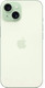 Миниатюра изображения товара Смартфон Apple iPhone 15 128GB (зеленый)